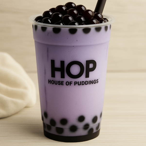 Popping Boba Blueberry Milkshake