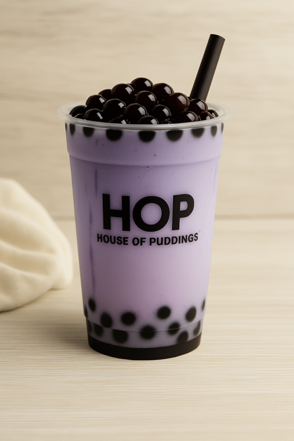 Popping Boba Blueberry Milkshake