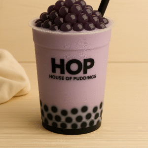 Taro Popping Boba Milkshake