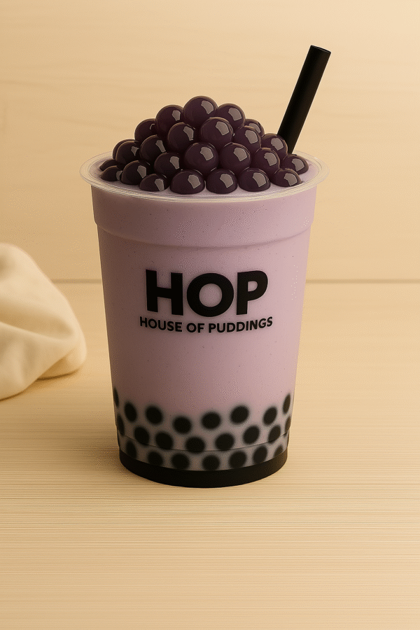 Taro Popping Boba Milkshake